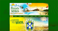 Desktop Screenshot of pousadadosventos.com.br